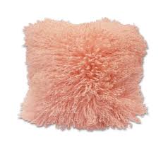 Coussin Decoratif En Fourrure D Agneau Du Tibet Angel Des Montagnes Coussin Fourrure Coussin Fourrure