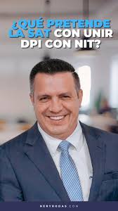 📢 ¿Qué pretende la SAT con la vinculación del DPI y el NIT? Muchos  guatemaltecos están preocupados y el Gobierno no ha dado explicaciones  claras. Este lunes a las 10 a. m. hablaremos con el ...