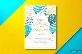 Download Vertical Card Mockup For Free In 2020 Happy Birthday Balloons Happy Birthday Greeting Card Birthday Greeting Cards