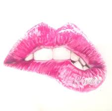 Are you searching for pink lips png images or vector? Pink Lips By Elle Wills Pop Art Lips Pink Lips Art Pink Lips