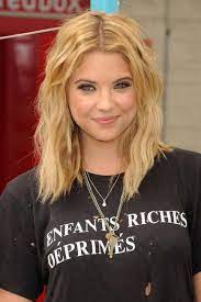 11 Rockin Crimped Hairstyles Visual Makeover Ashley Benson Short Hair Crimped Hair Short Hair Styles