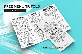 Free Trifold Beer Vintage Menu In 2020 Cocktail Menu Vintage Menu Beer Menu