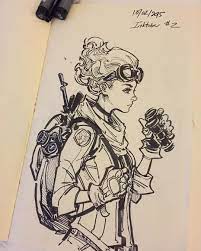 Siya Oum On Instagram Inktober 2 15 Min Lola Sketch Aaaaand Back To The Drawing Board It S Crunch Time Lolaxoxo Drawings Sketches Character Drawing
