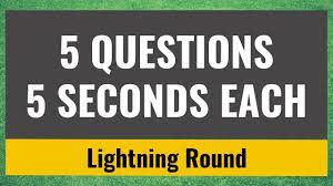 Whether you have a science buff or a harry potter fanatic, look no further than this list of trivia questions and answers for kids of all ages that will be fun for little minds to ponder. Lightning Round 3 Quick Quiz Questions Trivia Challenge Youtube