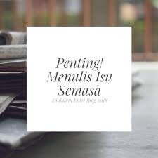 Isu ini sebenarnya merujuk kepada penggunaan kalimah allah di dalam penerbitan kepada sebuah majalah katholik the herald di malaysia. Penting Menulis Isu Semasa Untuk Tingkatkan Trafik Blog