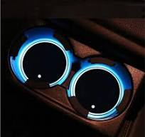 Amazon.com: YUFENGLIHAI 2Pcs LED Car Coasters for Kia Soul ...