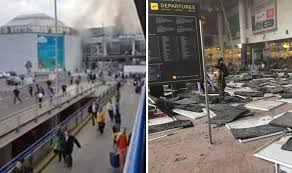 Das gebäude wird evakuiert, der flugverkehr ist eingestellt. Brussels Terror Attacks Dramatic Video Shows Passengers Flee Zaventem Airport After Bomb World News Express Co Uk