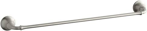 Kohler devonshire towel rack in oil rubbed bronze (additional charge). Kohler K 11271 Bn Forte Bathroom 24 Inch Towel Bar Vibrant Brushed Nickel Buy Online In Cayman Islands At Cayman Desertcart Com Productid 8281479
