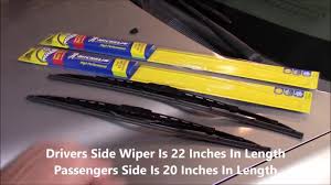 replacing wipers with michelin rainforce all weather performance wiper blades hyundai santa fe 2003