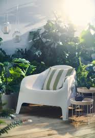 Scopri tutti i prodotti da esterno. Skarpo Poltrona Da Giardino Bianco Ikea It