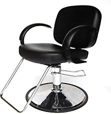 Equipment Puresana Layla Black Styling Chair Chair Style Chair Salon Styling Chairs