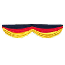 Maybe you would like to learn more about one of these? Black Red Yellow German Fabric Bunting Oktoberfest International World Country Party Decorations