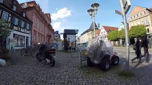 Wir starten auf der brücke über dem mühlbach in der hauptstraße von offenburg. Street View Innenstadt Von Offenburg In Germany Youtube