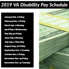 2019 Va Disability Compensation Pay Schedule And Rates