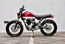 Motor custom scorpio modif scrambler tracker ini. Modified Yamaha Scorpio 225 The Scorcrambler Indonesia Motorcycle Classic Motorcycles Cafe Racer Motorcycle Cafe Racer Bikes