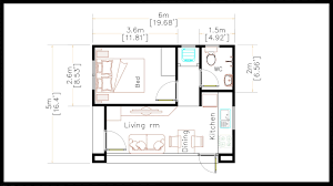 Interior house design plans 10x13 with 3 bedrooms full plans. Small House Plans 5x6 M Hip Roof One Bedroom Small House Design