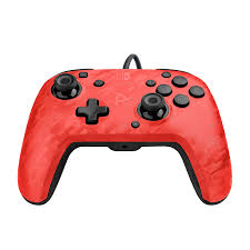Compatible with the nintendo switch only. Amazon Com Pdp Gaming Faceoff Deluxe Audio Wired Controller Faceplate Red Camo Nintendo Switch Video Games