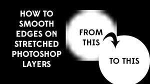 How To Smooth Edges On Stretched Photoshop Layer Photoshop Lessons Photoshop Digital Scrapbooking Tutorials