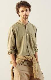 Men Premium Linen Long Sleeve Shirt Linen Shirt Men Casual Shirts Outfit Men Casual