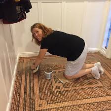 How many pennies do you need to make a foyer? Artist Works On A Diy Project To Create This Stunning Mosaic Floor Out Of 7 500 Pennies Bored Panda
