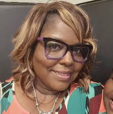 GREAT PHOTO by Sam Boland. Aliya and I are at the Cubs game. Aliya sang the  National Anthem