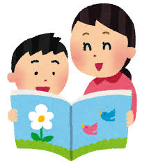 絵本を読み聞かせている女性のイラスト | かわいいフリー素材集 いらすとや