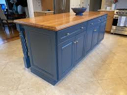 Even though our kitchen was small, linda hilbig and bob somrak sr. Custom Cherry With Sapwood Island Top In Pawtucket Ri Designed By Kitchen Countertop Center O In 2021 Wood Countertops Traditional Style Kitchen Island Countertops