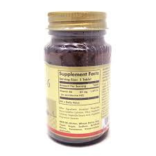 Since the antioxidants were taken together in this trial, the individual contribution of vitamin c cannot be determined. Solgar Vitamin B6 25 Mg Walmart Com Walmart Com