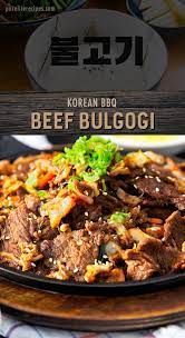 Korean Bbq Beef Bulgogi Recipe Homemade Dinner Recipes Delicious Beef Recipe Beef Recipes