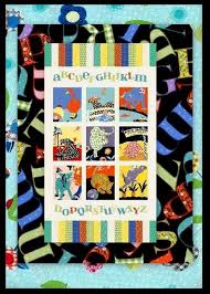 Quilting has long been a favorite pastime of crafters, and the results are often beautiful and unique. Easy Fabric Panel Quilt Kit Vintage Look Animal Alphabet Baby Quilt Auntie Chris Quilt Fabric Com