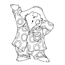 leuk voor kids kleurplaat een slaperig beertje paddington bear digi stamps digital coloriage enfants ours