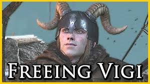 Witcher 3 Releasing Vigi From The Cage The Lord Of Undvik Quest Youtube If you want to do free vigi, you need to get the key from the chest on the southeast wall. witcher 3 releasing vigi from the cage