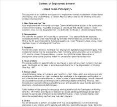 An employee contract template can be used to formalize your employment agreement with a new employee. 12 Employment Contracts For Restaurants Cafes And Bakeries In Ms Word Google Docs Pages Pdf Free Premium Templates
