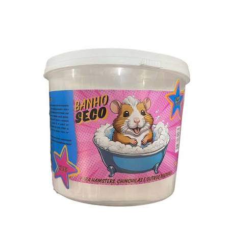 PO BANHO SECO PARA HAMSTER