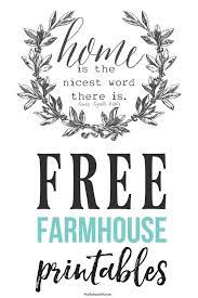 Rustic wooden kitchen food signs. French Farmhouse Printables Wall Decor Hallstrom Home Farmhouse Printables Kitchen Printables Free Farmhouse Printables Free