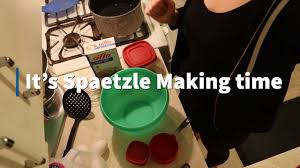 Add the flour and salt and work into an even dough. Spaetzle Gluten Free No Filter Kitchen