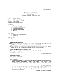 Telah disahkan tanpa sebarang pindaan. Minit Mesyuarat Docx