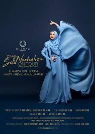 Kmy kmo, luca sickta (luncai emas (m) sdn. Dato Sri Siti Nurhaliza On Tour Ticket2u