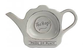 Tea bags have only been around for just over 100 years and are available in grocery stores around the world. Pride Of Place Tea Bag Tidy Grey Tea Coffee Barbours
