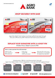 Debit dan kredit yaitu istilah yang sering digunakan dalam dunia akuntansi keuangan. Agro Visa Debit Card I Agrobank