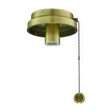 They can include victorian styled ornate fans or fans that harken back to the era when ceiling fans first became en vogue. Fanimation Fitters Ceiling Fan Light Kit In Antique Brass