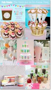And everything you need for your vintage style diy project! Creative Ice Cream Party Decorations