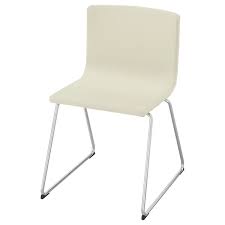 Ikea ekedalen chairs 4 brown new! Bernhard Chair Chrome Plated Kavat Mjuk White Ikea