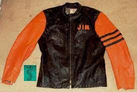 1960s Bates Leather Racing Shirt Padded Racing Shirts Jackets Mens Jackets