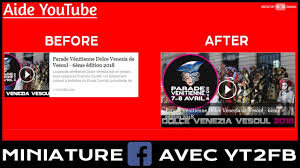 As the first thing that your viewers see, thumbnails no matter how good your video is, it might get lost in a sea of similar content. Aide Youtube Publier Une Video Sur Facebook Avec Un Affichage Optimise De La Miniature Youtube