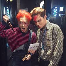 Xiumin On Instagram This Is Kinda Scary 151029 Xiumin At Smtown Wonderland Halloween Party C Owner Xiucoffee Xiumin Exo Exo Red Velvet Kai