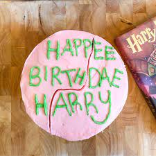 The chocolate cake that hagrid gives to harry in the very first harry potter book is one of many iconic foods featured throughout the series. Harry Potter Birthday Cake From Hagrid Icing On The Bake