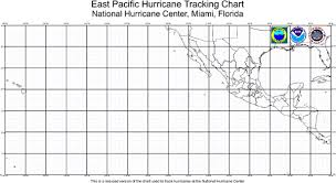 Hurricane Tracking Chart East Pacific Map Pozo De Cota