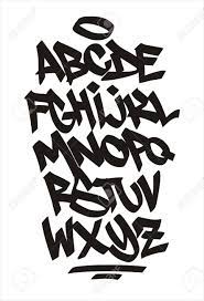 Lihat ide lainnya tentang abjad grafiti, huruf, seni. Vector Graffiti Font Handwritten Alphabet Royalty Free Cliparts Vectors And Stock Illustration Image 44649739