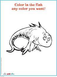 ***** commercial use is allowed. One Fish Two Fish Red Fish Blue Fish Coloring Pages Part 2
